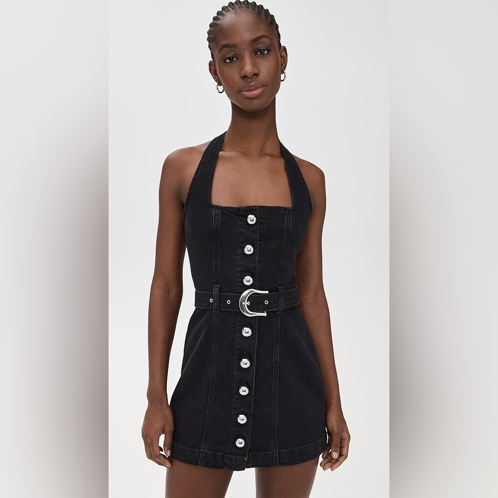 Reformation Cecilia Denim Mini Dress